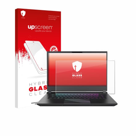upscreen - Screenprotector voor Gigabyte AORUS 15 2024 - Folie Beschermfolie Beschermglas transparant