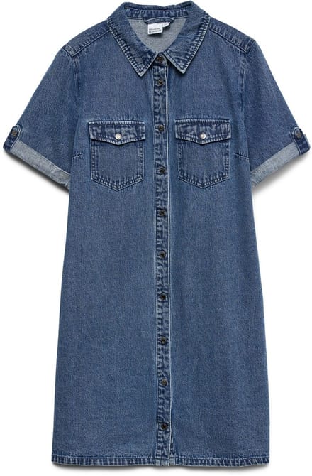 Vero Moda Denim jurk VMJENNIE Korte jurk