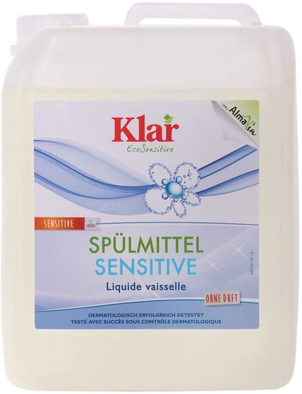 KLAR Eco Sensitive parfumvrij afwasmiddel voor de gevoelige huid - 5 liter