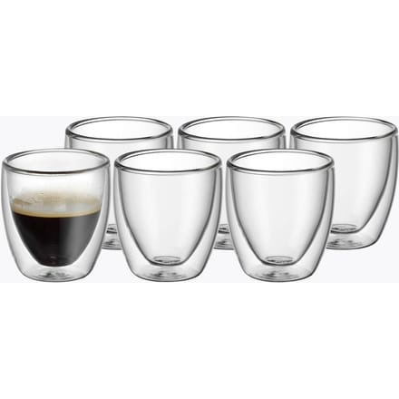 WMF Kult espressoglazen, 6 stuks
