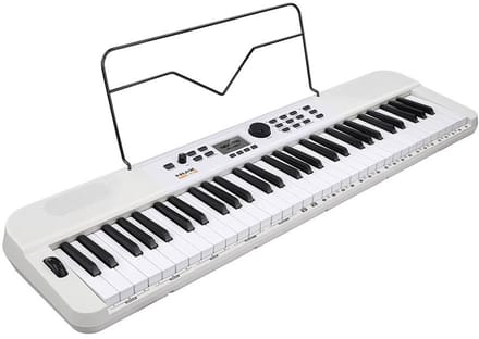 NUX NEK-110 Keyboard met 61 Aanslaggevoelige Toetsen en Bluetooth