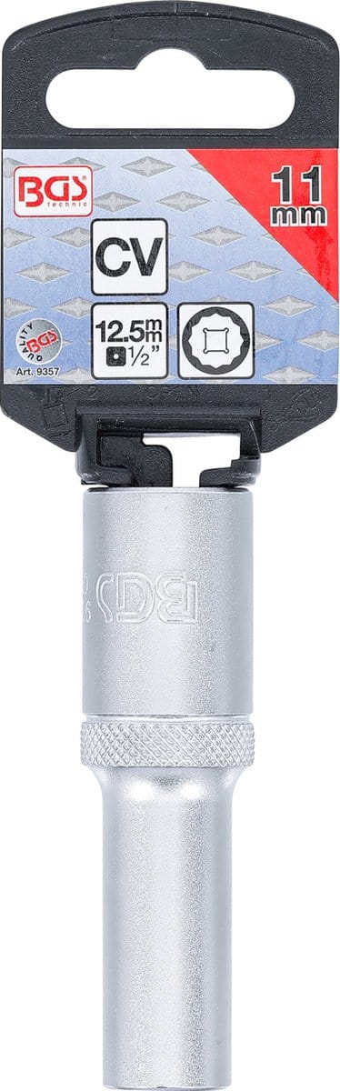 BGS Dopsleuteldop twaalfkant, diep 1/2 11 mm