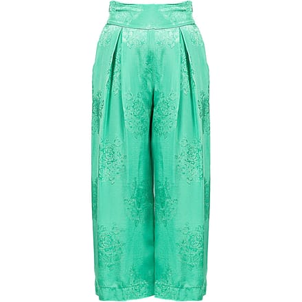 Pinko broek Teso 1 Vrouw groen