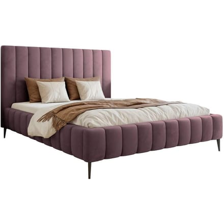 Bedframe Flores velvet 160x200 met opbergruimte | NADUVI Collection
