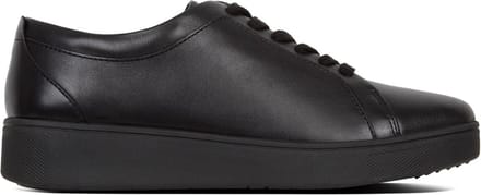 FitFlop Rally sneakers leather ZWART - Maat 42