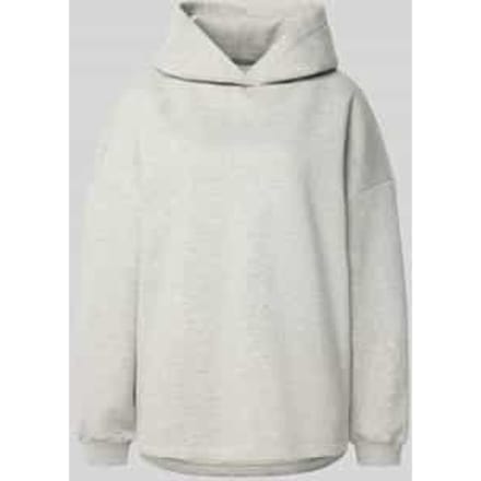 Hoodie met verlengd rugpand en capuchon