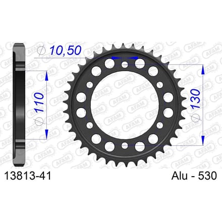 Tandwiel Afam 530 41 dents