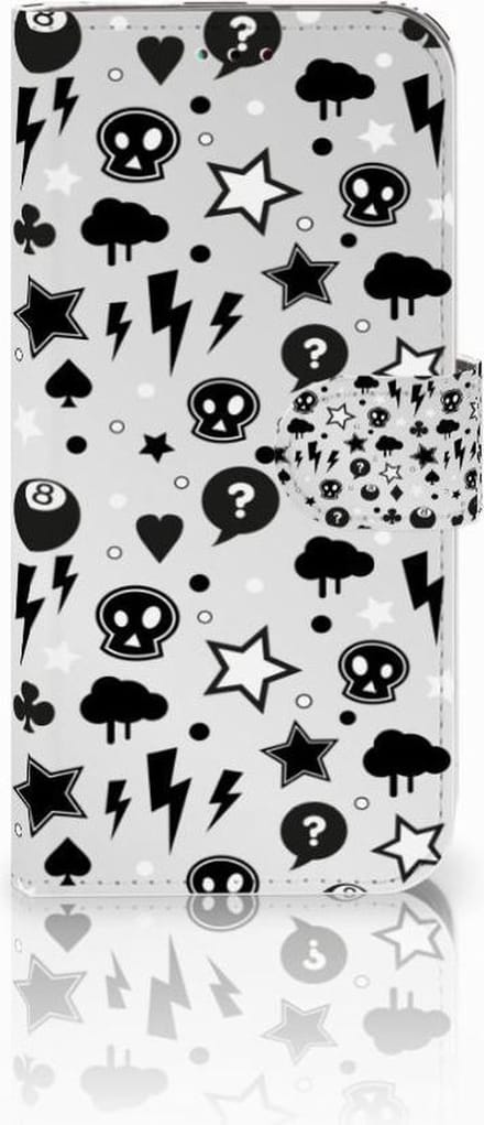 Telefoonhoesje met Naam Samsung Galaxy A40 Silver Punk