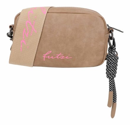 Fritzi aus Preußen schoudertas Lou Cross Bag Taupe Lichtbruin