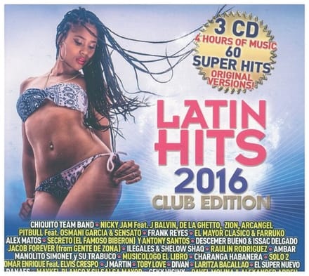 Various Artists - Latin Hits 2016 (Club Edition) (CD)