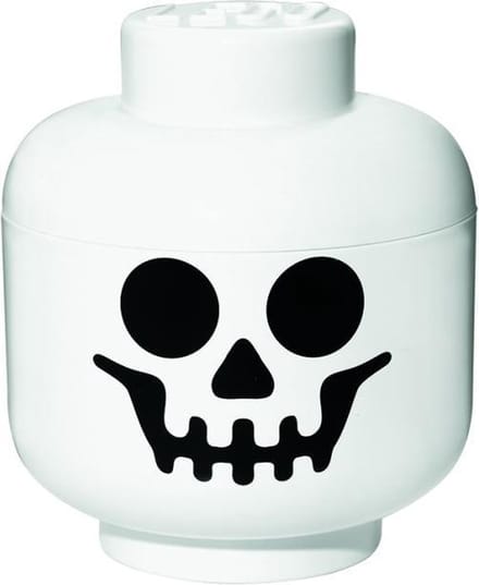 Lego Opbergbox Head S Ghost Wit