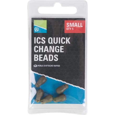 Snelsluitkralen Preston Ics Quick Change Bead Standard (x5)