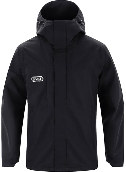Jako Wardrobe Allweatherjas Heren - Zwart | Maat: M
