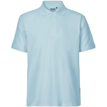 Men's Classic Polo met korte mouwen Light Blue - M