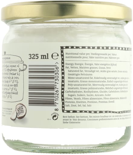 Kokosolie - Royal Green Kokoscreme - Extra Virgin - 325ml