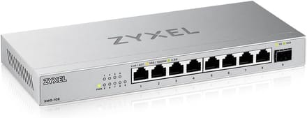 Netwerk Switch - Poort Hub - Sneller Internet - 2.5G Multi-Gig - 8 Poorten - Zwart