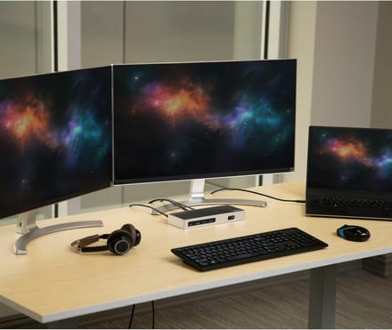StarTech.com USB-C / USB 3.0 Docking Station - Laptop Docking Station - Dual 4K - dockingstation: USB-C / USB 3.0 Docking Station - Laptop Docking Station - Dubbel 4K - dockingstation