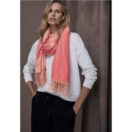 Cosy jacquard sjaal