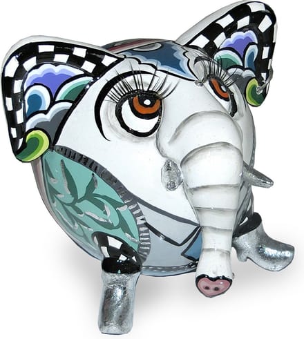 Toms Drag Olifant Hathi wit