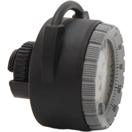 50M Onderwater Duikkompas Lichtgevend Magnetisch Waterdicht Pijpklem Duikkompas voor Scuba black
