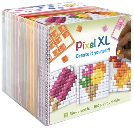 Pixelhobby Create it yourself XL kubusset ijsjes 6,2 x 6,2 cm