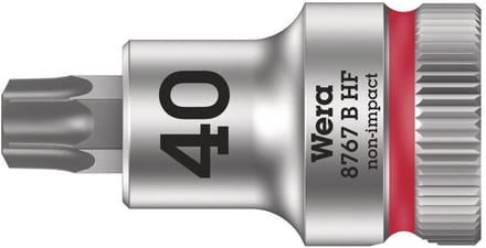 Wera 8767 B HF 05003068001 Binnen-zesrond (TX) Dopsleutelinzetstuk Houderfunctie 10 mm 3/8 T 40 3/8 (10 mm)
