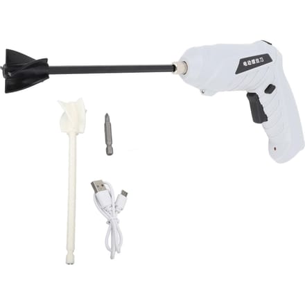 Epoxyhars Mixer USB Opladen 1800mAh Volledig Mengen Herbruikbare Handheld Epoxy Mixer voor Hars Siliconen grijs witte kleur