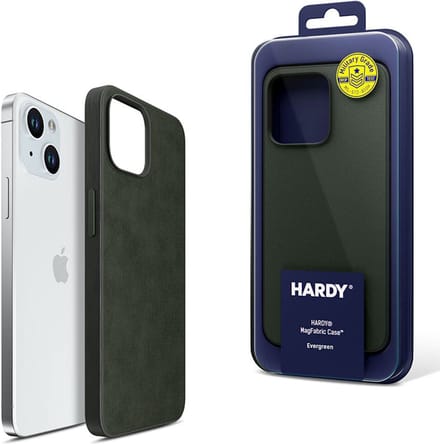 3mk HARDY MagFabric Groen Telefoonhoesje voor Apple iPhone 15 Plus