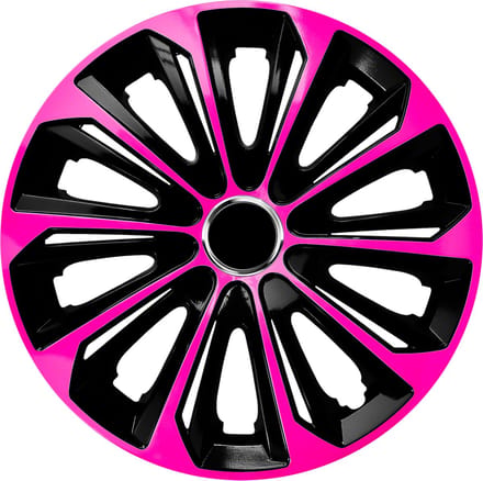 Universele wieldop 15'' - NRM Extra Sterk - roze-zwart - 1 stuk