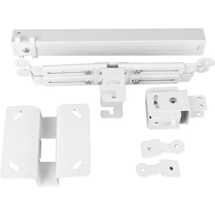 Support de plafond projecteur réglable pour projecteur universel 4 trous Support mural projecteur anti-rouille pour salle de conférence de bureau white
