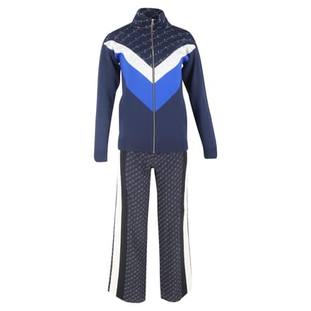 Stella McCartney Monogram trainingspak van marineblauw katoen