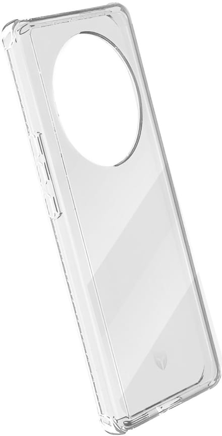 Force Case, Hoesje geschikt voor Honor Magic 6 Lite - Versterkt Tryax System met 3D Inserts, Transparant