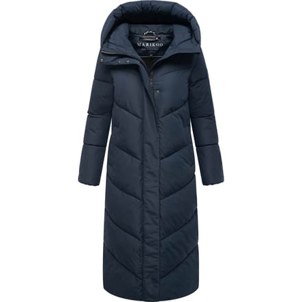 Marikoo dames wintermantel Ranjaa gewatteerd met capuchon & reflecterende details