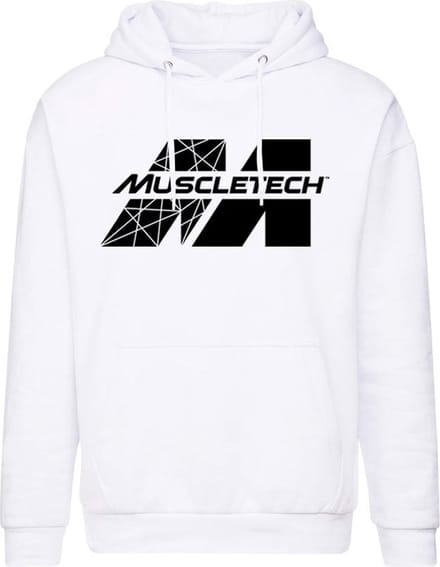 Muscletech Hoodie Maat M Wit