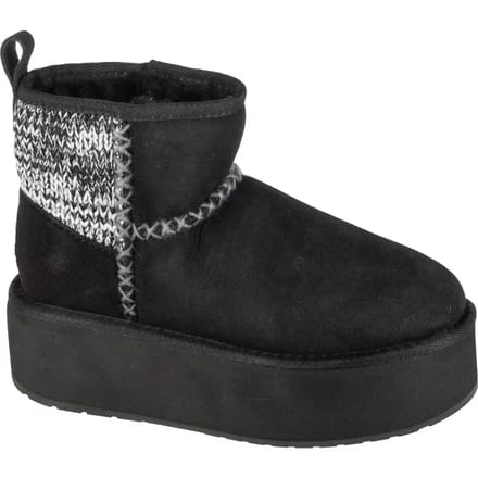 Enkellaarzen EMU Bottes EMU Australia Stinger Knit compensées
