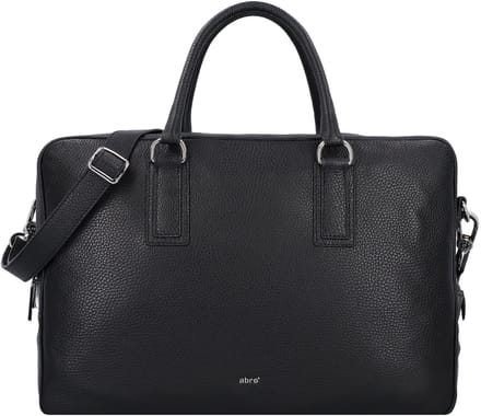 abro Adria Koffer Leer 40 cm - cm ( Zoll) - black-nickel