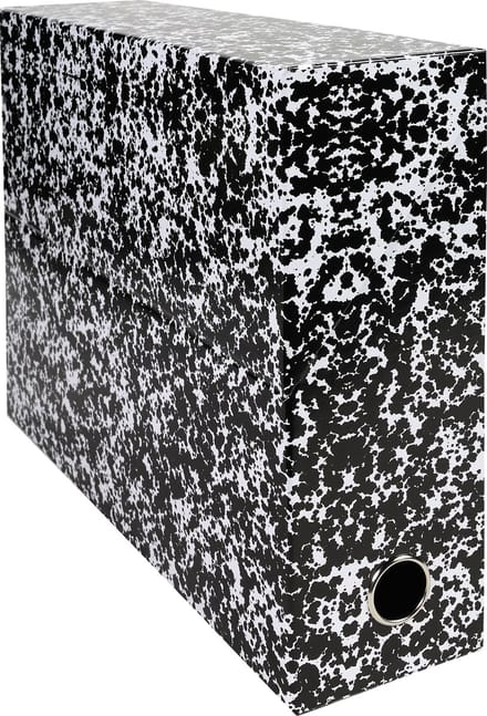 Exacompta 5x ANNONAY Transportdoos Rug 90mm - Wit - 89726E
