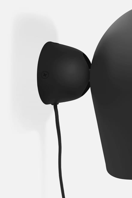 Woud Kuppi Wandlamp 2.0 - zwart