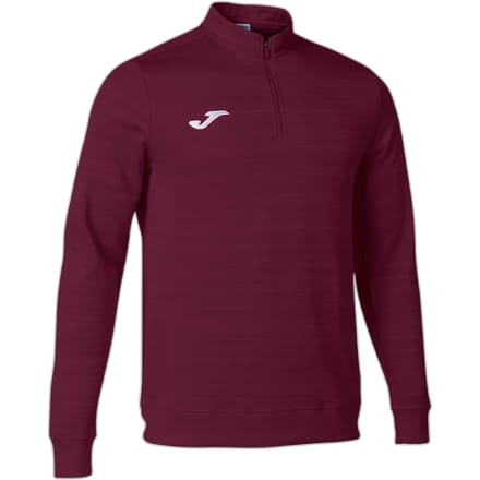 Joma Grafity Iii Sweatshirt Met Halve Rits Rood 12-14 Years Jongens
