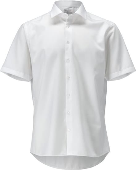 Mascot Frontline Overhemd, met korte mouwen 21224-750 - Wit - 45-46