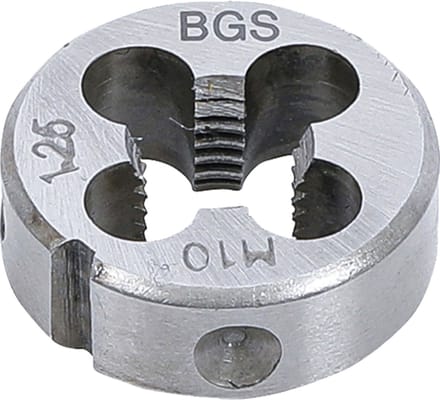 BGS Draadsnijplaat - M10 x 1,25 x 25 mm