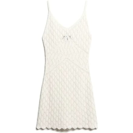 Superdry - Gehaakte Cami mini-jurk - Dames - Jurken