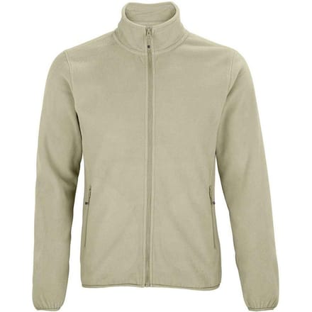 SOLS Heren Factor Fleecejack met rits (Touw)