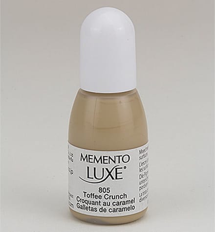 Tsukineko Memento Luxe Reinker Toffee Crunch