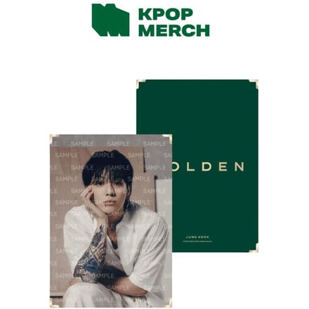 JUNG KOOK - GOUDEN Premium Foto 1ea gray