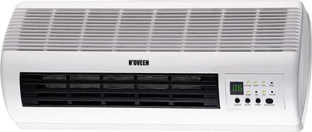 N'oveen HC1500 - Luchtgordijn - 1000 W / 2000 W - Lcd-scherm - Wit