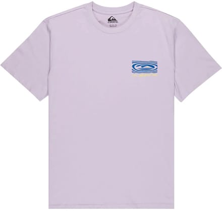 Quiksilver Ripples T-shirt Met Korte Mouwen Paars L Man