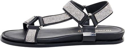 Caspy leren sandalen