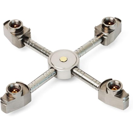 Camping Gasfles Connector Lichtgewicht Buiten Gasfles Adapter Accessoires 4 in 1