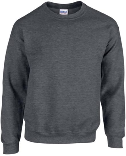 Gildan - Heavy Blend Unisex Sweater - Dark Heather maat 3XL